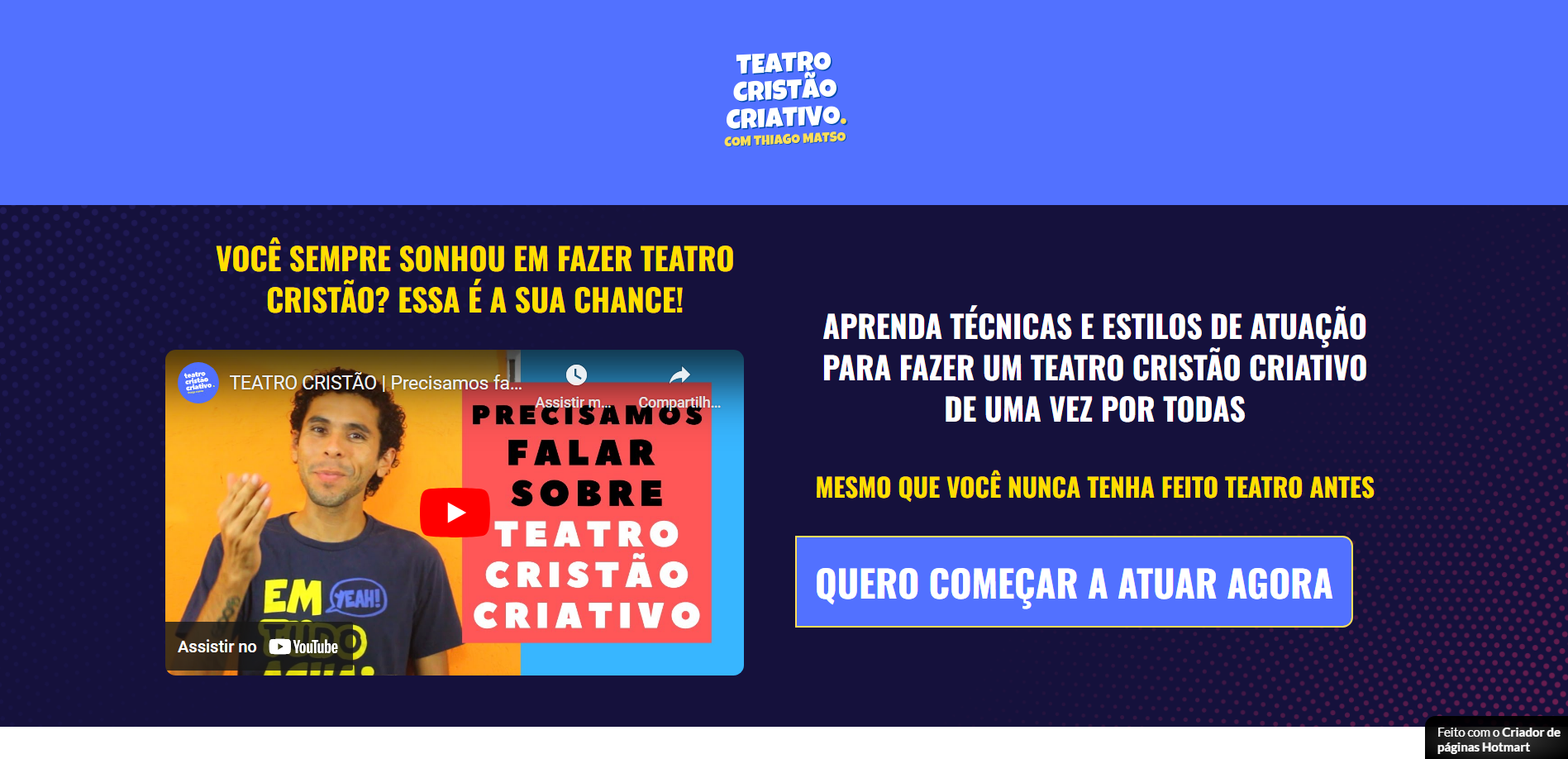 Teatro cristão criativo